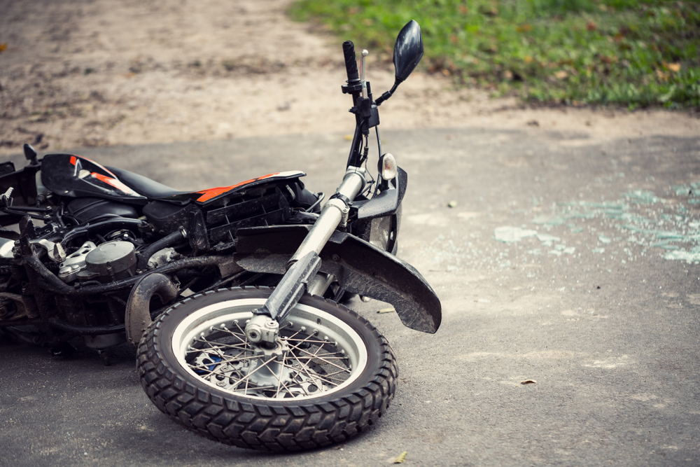 what percentage of motorcycle accidents are the riders fault